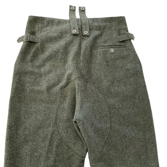 WWII German M43 Field Wool Trousers Pants Men’s 34” Waist WW2 - Picture 7 of 13